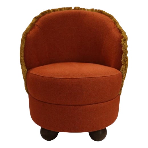 Sacha Chair in Beech and HR Foam by Popus Editions For Sale