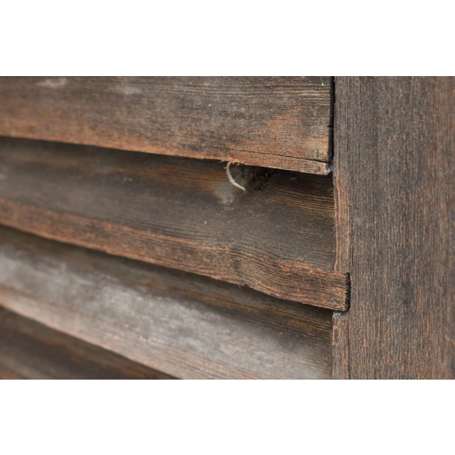 Mid 19th Century French Pine Shutters, 1850s, Set of 4 For Sale - Image 5 of 9