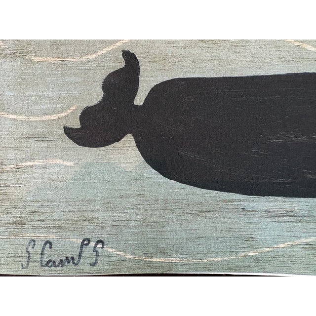 2020s 2026 Steve Camps Family of Whales Off the Coast of England Giclee, Framed For Sale - Image 5 of 7