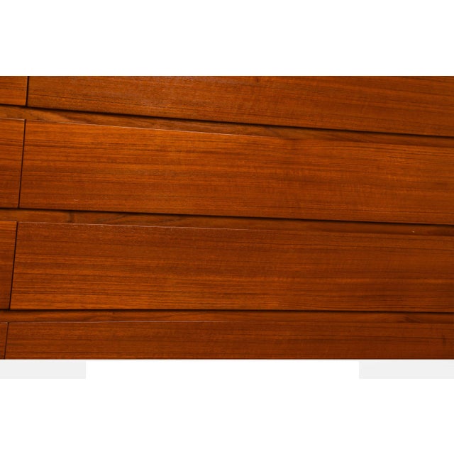1960s Danish Modern Long Teak Dresser by Vinde Mobelfabrik For Sale - Image 9 of 11