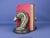 1930s Antique Pair of Art Nouveau Metal Horse Head Bookends For Sale - Image 4 of 11