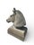 2010s Pair of Vintage-Style Neoclassical Cast Stone Horse Head For Sale - Image 5 of 8
