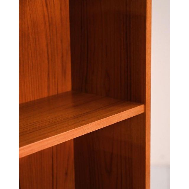 Brown Scandinavian Teak Bookcase by Egons Möbler AB, 1960s For Sale - Image 8 of 11