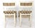 1940s 1940s Set 4 Swedish Vintage Dining Chairs For Sale - Image 5 of 12