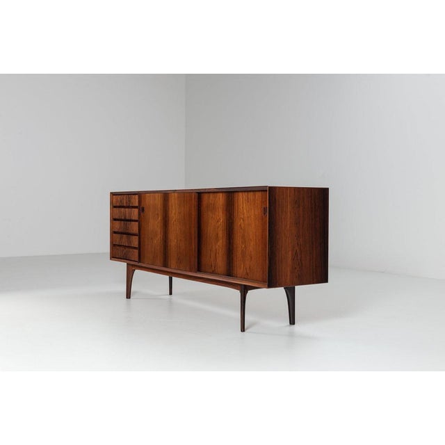 Sideboard in Rosewood by Erik Buch for Oddense Mobler, Denmark, 1960s For Sale - Image 6 of 17