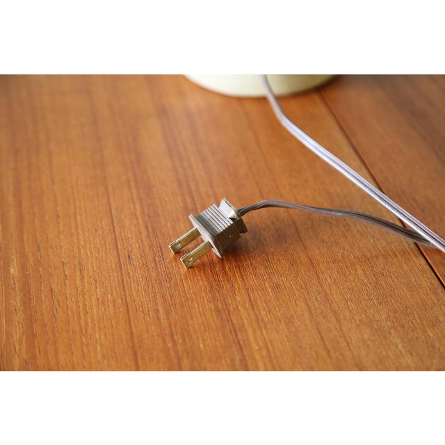 Gordon and Jane Martz M41 Lamp for Marshall Studios Light Gray Blue White For Sale - Image 10 of 10