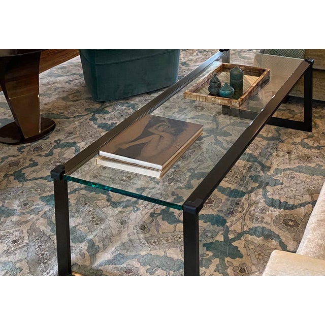 Evan Lewis custom Talea coffee table Sculpted by Evan Lewis in Wisconsin. FIrst discovered by Karl Lagerfeld in 2012....