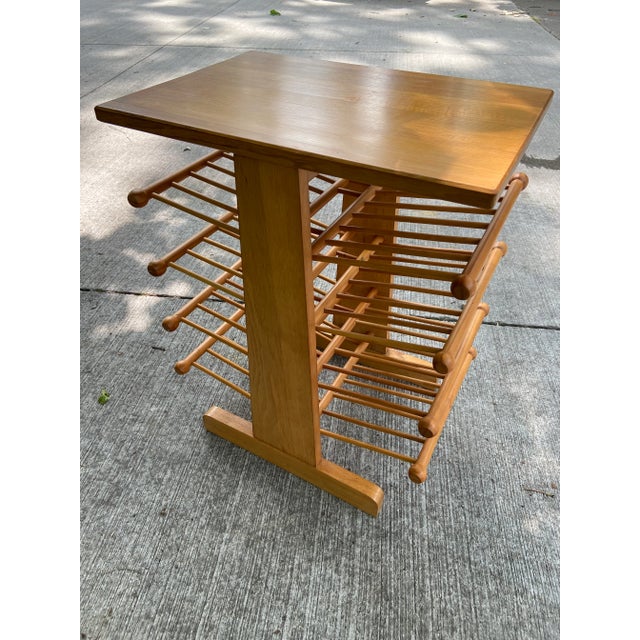 Mid 20th Century Edward Wormley for Dunbar Style Magazine Rack Table a Pair For Sale - Image 10 of 13