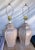 Underwriters Laboratories Vintage Pair of Taupe/Nude Ginger Jar Table Lamps For Sale - Image 4 of 11