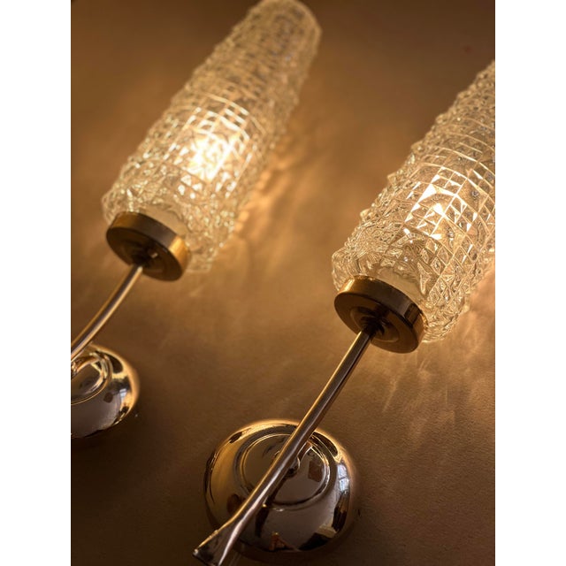 Mid-Century Modern Mid-Century French Wall Lights, 1960s, Set of 2 For Sale - Image 3 of 10