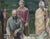 Soviet Era Oil Painting: Ukrainian Artist, War Memorial Scene, 1981 140-184 For Sale - Image 6 of 6