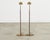 Mid 20th Century Pair of Midcentury Casella Patinated Brass Pharmacy Floor Lamps For Sale - Image 5 of 17