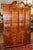 Henredon Aston Court Burl Wood Beveled Glass Bookcase China Cabinet Breakfront For Sale - Image 13 of 18