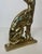 Pair of bronze andirons depicting dogs French works from the Art Deco period For Sale - Image 10 of 12