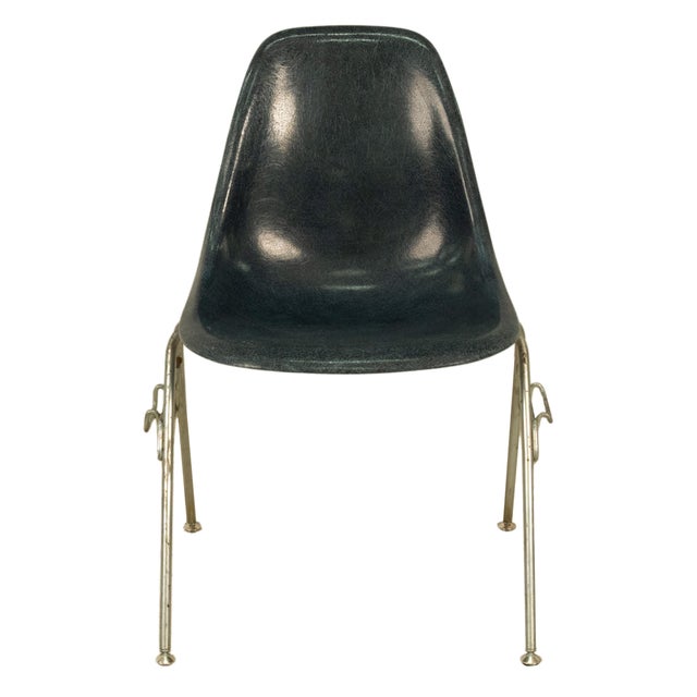 Mid Century Modern Original Eames for Herman Miller Fiberglass Shell Chairs 1959 For Sale - Image 15 of 17