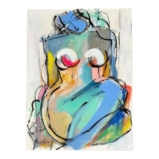 GeeGee Collins Nude Painting For Sale