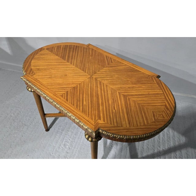 Vintage Coffee Table in Fine Satinwood For Sale - Image 9 of 11