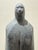 1960s Larry Mohr Gray Stone Figurative Sculpture Signed From Artist Estate For Sale - Image 5 of 7