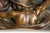 1910s High Relief Female Figure Sculpture Antique Art Nouveau Bronze Paperweight A. Förster & Co. Wien Austria Desk For Sale - Image 5 of 16