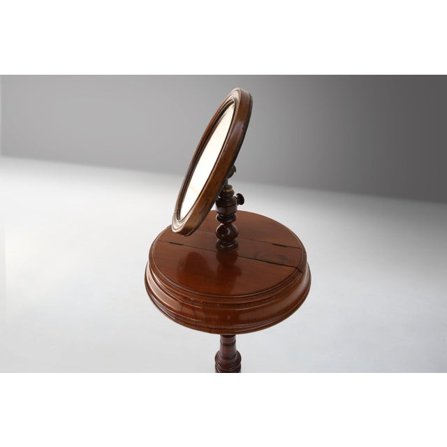 Romantic Make‑up Mirror with Side Storage, France, 1850s For Sale - Image 5 of 16