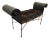 Late 20th Century Brutalist Scroll Arm Iron Bench Modeled After Pietro Arosio For Sale