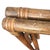 Wood Vintage Mid 20th Century Folding Bamboo Butler Serving Tray Tv Table MCM Cottage For Sale - Image 7 of 12