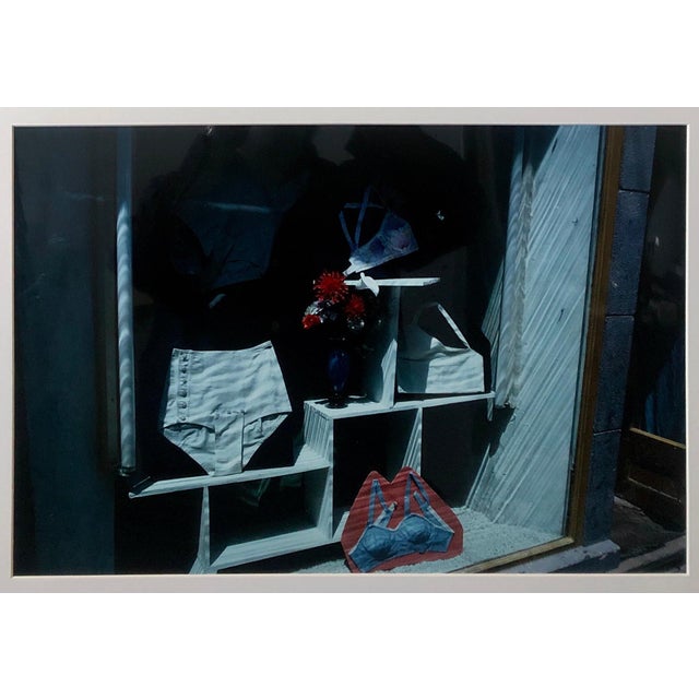 Mat measures 20 X 26 sight measures 13 X 19.5 This one has no mat. Mark Abrahamson is an American Postwar & Contemporary...