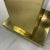 1980s Gold and Black Pierre Cardin Style Metal Table Lamps - a Pair For Sale - Image 10 of 13
