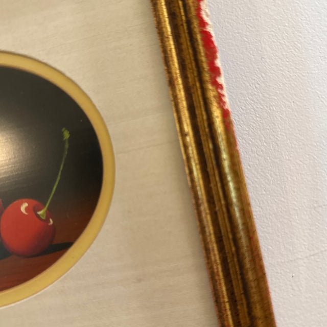 Vintage Gallery Prints Ltd. Framed Still Life Set – Fruit & Vegetables – Set of 4 Unsigned / Unknown Artist For Sale In Atlanta - Image 6 of 11