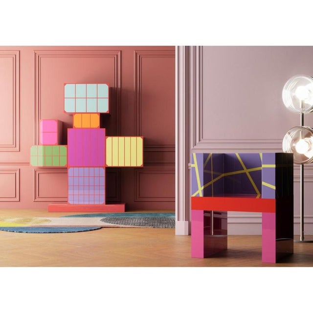 Not Yet Made - Made To Order Festa Mobile Sonia Seat in Powder-Coated Aluminum by Altreforme For Sale - Image 5 of 7