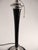 1920s French Art Deco Table Lamp in Black Wood and Nickeled Metal from Mazda, 1920s For Sale - Image 5 of 10