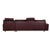 Bordeaux Leather E200 Corner Sofa from Stressless For Sale - Image 12 of 14
