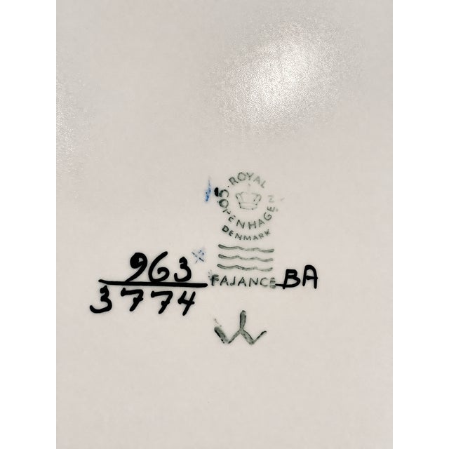 Weiss 1980s Royal Copenhagen by Ivan Weiss Baca Faience Bowl For Sale - Image 4 of 5