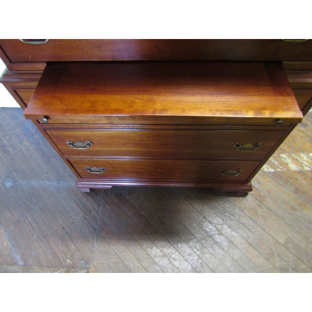 Stickley Solid Cherry Chest of Drawers For Sale - Image 11 of 13