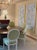 Not Yet Made - Made To Order 18" *36"/Panel, a Set of 2 Panels Blue Chinoiserie Printed Wallpaper Panels, Tea Paper For Sale - Image 5 of 6