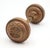 Pair of Reading Windsor Brass Entry Door Knobs For Sale - Image 4 of 6