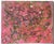 Pink Abstraction with Microscopic Organisms, 1973, Oil on Canvas For Sale - Image 3 of 3