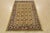 Farmhouse Gabbeh Rug 5’6” X 7’7” Beige Wool Vintage Traditional Hand-Knotted Carpet For Sale - Image 3 of 13