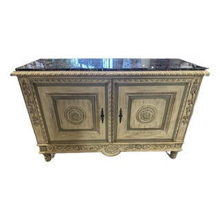 Hooker Furniture Marble Top Console Table For Sale