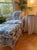 Custom Upholstered Marquise Bergère Chair & Curved Ottoman Some chairs are simply somewhere to sit. This one appears to...
