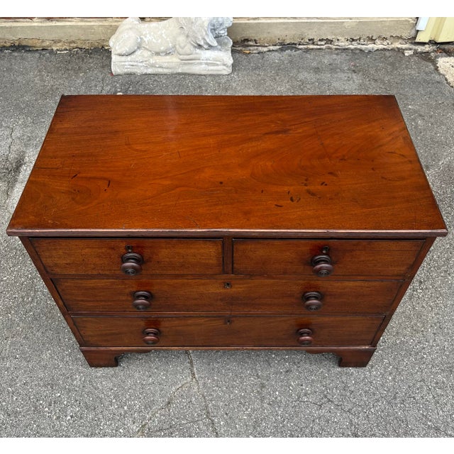 Antique Two Over Two Chest For Sale - Image 4 of 12