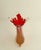 Vintage Blown Glass Vase, 1960s For Sale - Image 3 of 4