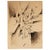 Abstract Italian Mid Century Abstract Modernist Ink & Watercolor Painting "Fragmentation" by Gio Pomodo, 1956ro, 1956 For Sale - Image 3 of 13