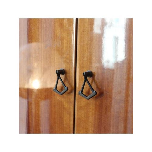 Type 'Sofia' bookcase Date 1950-60 Origin Italy Materials Wood, Iron, Brass Model 2 floor-to-ceiling modules Conservation...