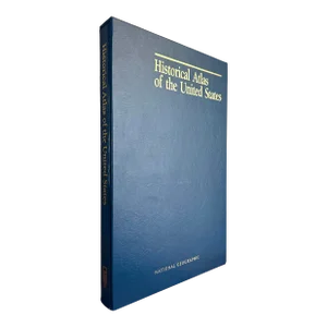 Vintage Historical Hardbound Collection Atlas of the United States by National Geographic Society