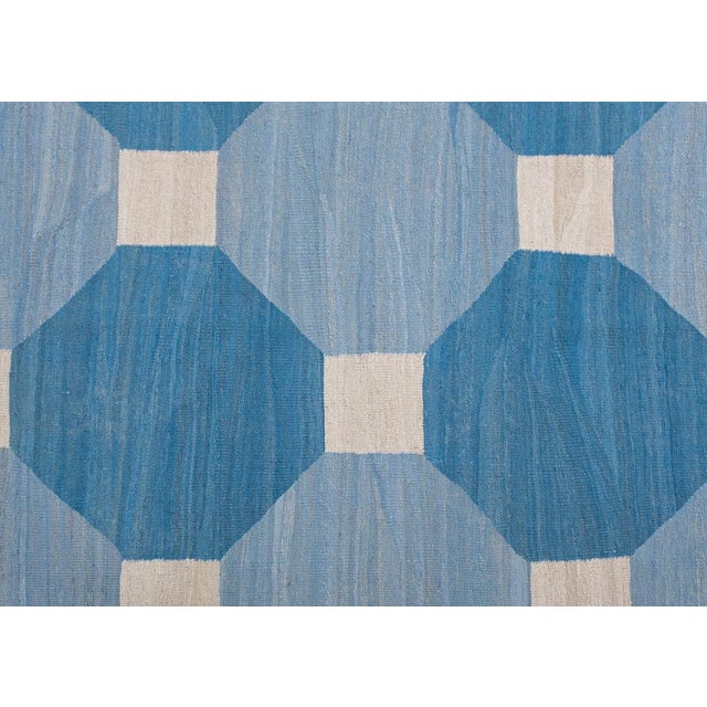 Oriental Flat Weave Turkish Kilim 8'1" x 10'8" For Sale - Image 4 of 9