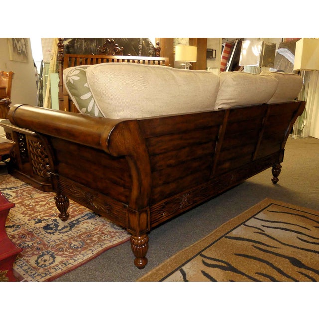 Tommy Bahama Plantation Style Sofa / Daybed With Reversible Cushions