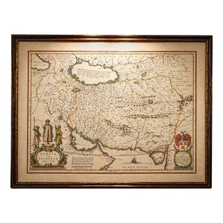 Blaeu Map of Middle Eastern, 1642 For Sale