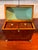 19th Century Sarcophagus Form Tea Caddy With Brass Paw Feet For Sale - Image 4 of 7