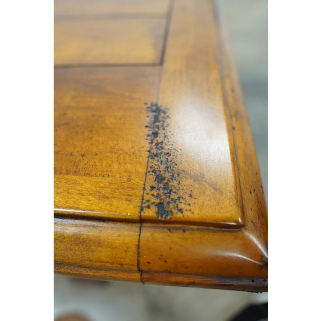 Vintage Century Furniture Trestle Dining Table For Sale - Image 15 of 15